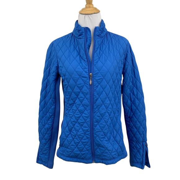 Straight Down Jacket Womens M Medium Astral Full Zip Performance Quilted Mock - Picture 1 of 13